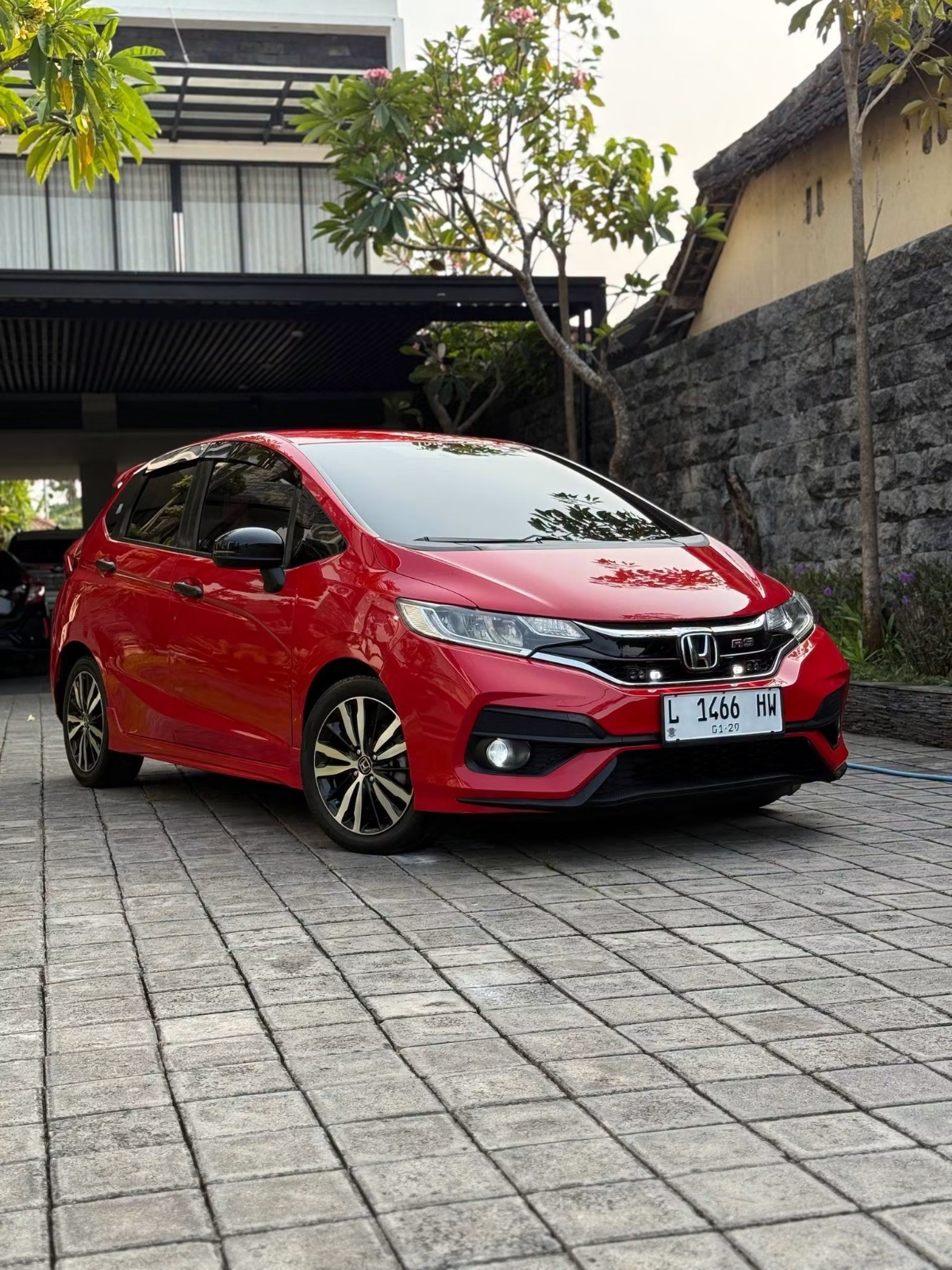 Foto Honda jas rs AT 2019 nik 2018 facelif tampak 3